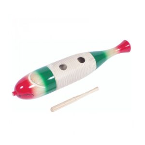 PP World Multicolour Fish Guiro
