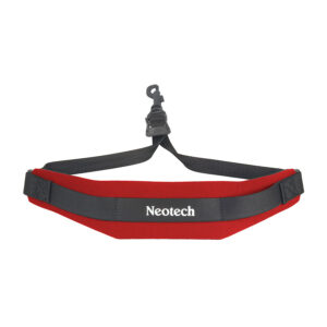 Neotech Saxophone Strap, Regular, Swivel Hook, Red