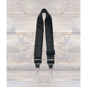 Leathergraft Black Leather Banjo Strap