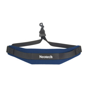 Neotech Saxophone Strap, Regular, Swivel Hook, Navy Blue