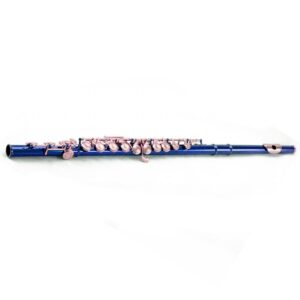 Elkhart 100FLBL Flute, Blue Lacquer