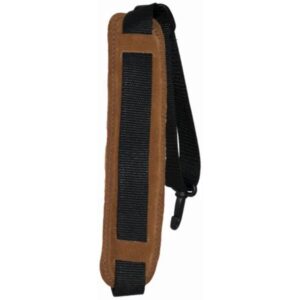 Leathergraft Padded Saxophone Strap, Rust Suede