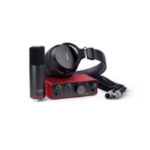 Focusrite Scarlett Solo Studio G4 USB Audio Package Interface