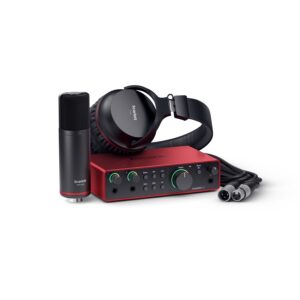 Focusrite Scarlett 2i2 Studio G4 USB Audio Package Interface