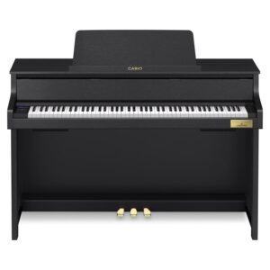 Casio GP-310BK Upright Digital Piano, Grand Hybrid, Satin Black