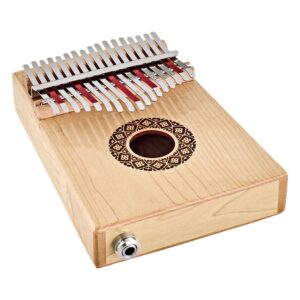 Meinl Sonic Energy PKL1709H Soundhole Pickup Kalimba, C Major, 17-Notes Maple