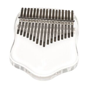 Stagg Crystal Kalimba, 17 Keys, Acrylic, C Major Diatonic