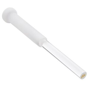 Meinl Sonic Energy CSBRHMT Half-Coated Crystal/Silicone Singing Bowl Rod, 23.5cm Medium