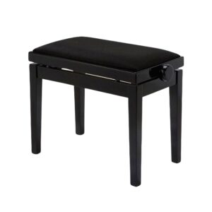 Hidrau Comfy Toledo BG27, Velvet/Vinyl Top, Adjustable Stool