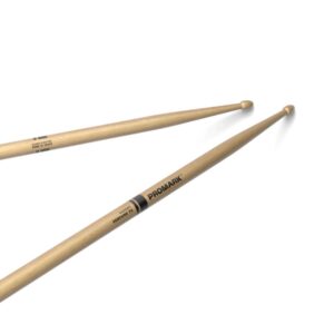 Promark Rebound 7A Hickory Drumsticks, Acorn Wood Tip