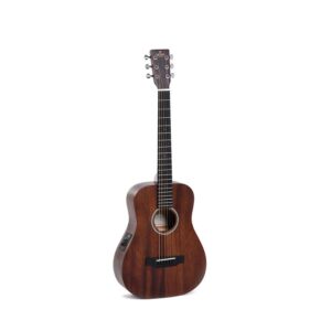 Sigma TM-15E Electro Acoustic Travel Guitar, with Bag