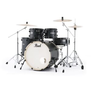 Pearl Export EXX Fusion 5-Piece Drum Set, Ltd Ed Black Hardware, Graphite Slate