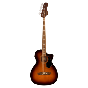 Fender Kingman Bass Guitar, Shaded Edge Burst, with Bag